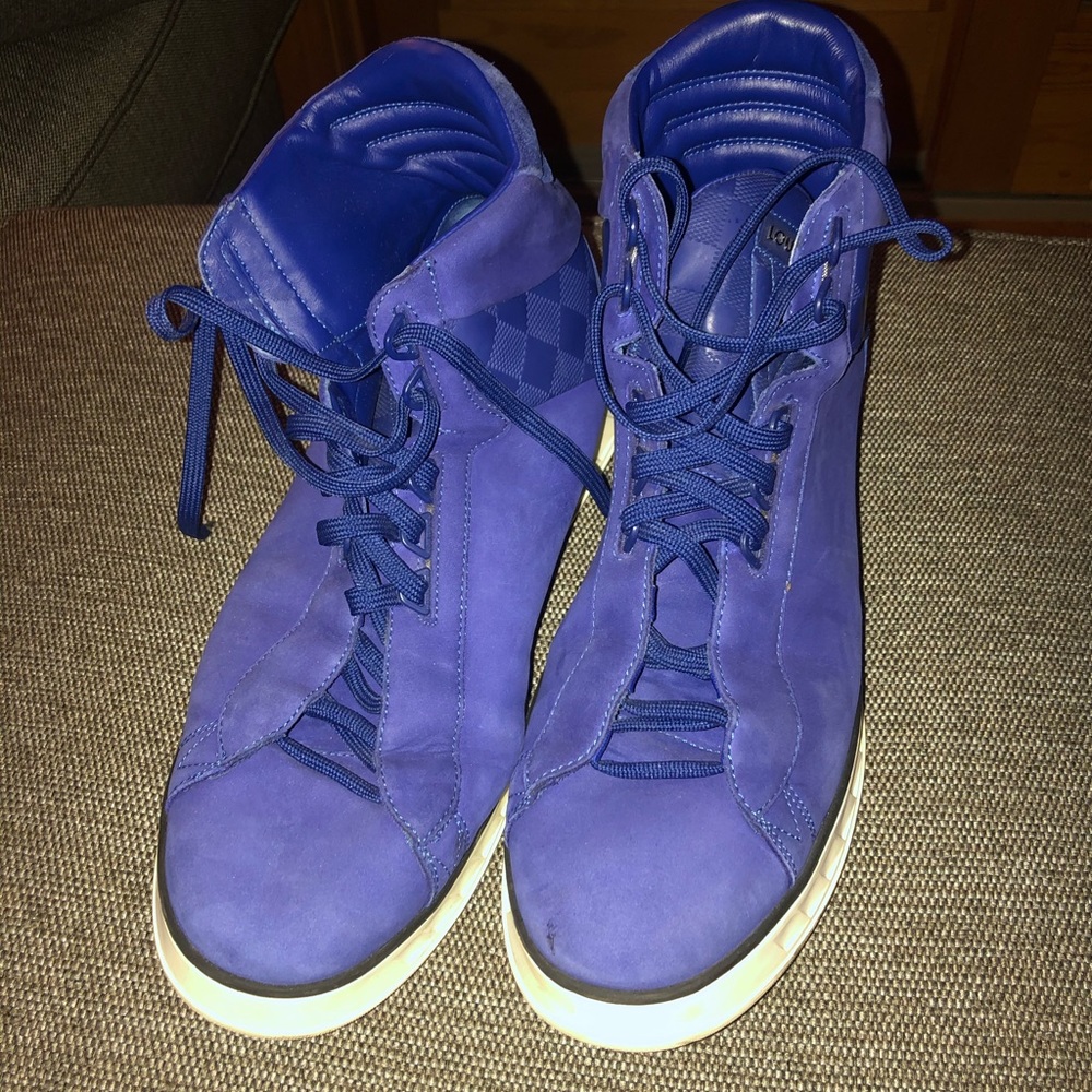 Blue Louis Vuitton Shoes